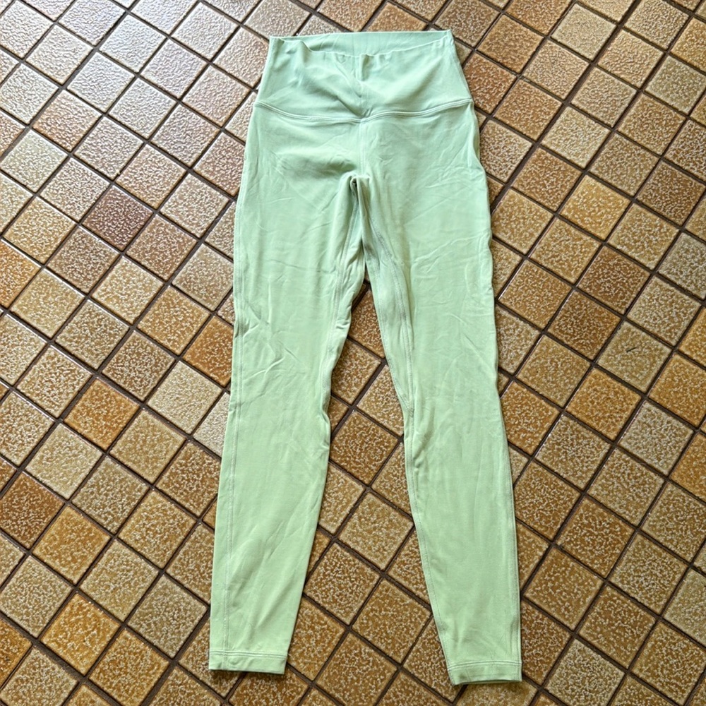 Lululemon Align Size 6 leggings creamy mint